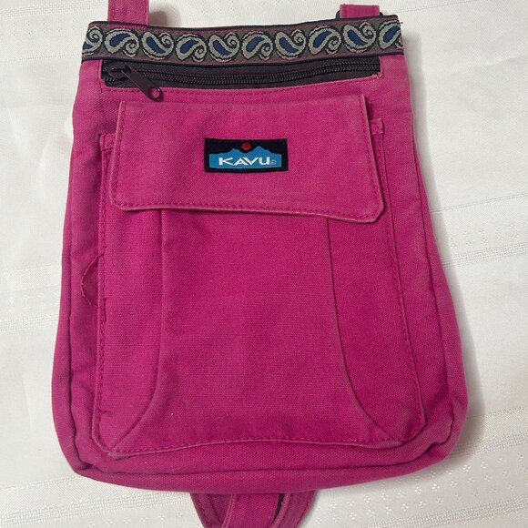 KAVU Keeper Bag Crossbody Sling Canvas Purse - Picture 1 of 4